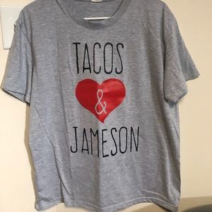 Tacos and Jameson T-shirt